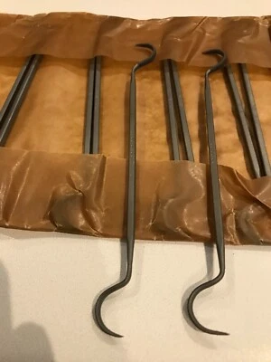 VALLORBE - GLARDON - NICHOLSON 6-1/2" Die Sinker's Riffler File, Style 16, 2 Cut,New Vallorbe-Glardon-Nicholson