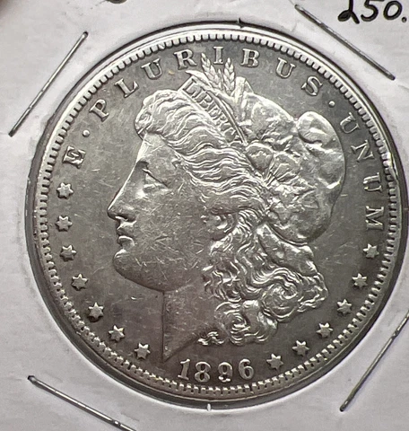 1896-S Morgan Silver Dollar - Key Date! Cover