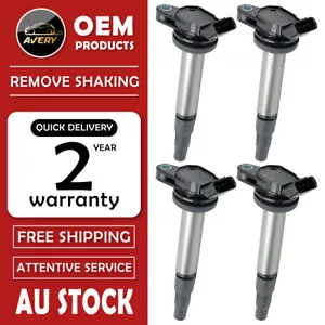 4 PCS Ignition Coils for Toyota Corolla ZRE143 ZRE152 ZWE186 ZRE172 2ZR-FE 1.8L - Picture 1 of 14