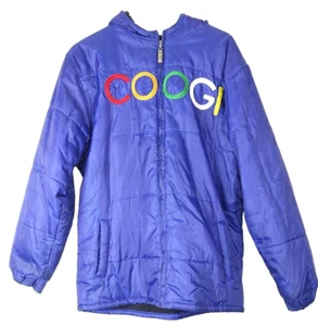 Coogi Puffer Jacket Coat Blue Mens Size XL - Picture 1 of 7