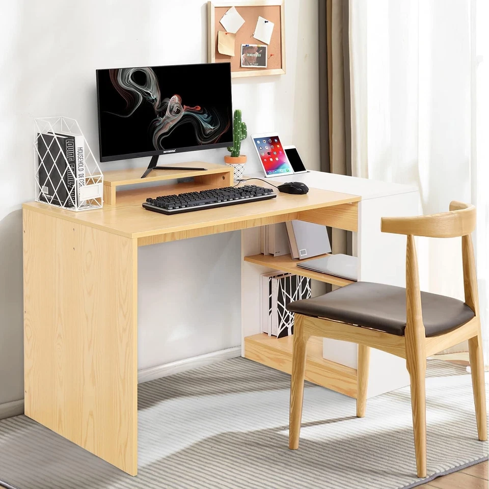 EPLUS LIVING Büro-Schreibtisch 118 x 60 x 76 cm, Computertisch, - Bild 1 von 4