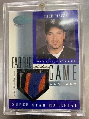 Parche Mike Piazza 2001 materiales certificados hoja 20/21 Foto 1 de 2