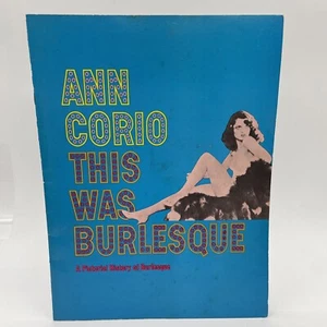 1970 Ann Corio "Das war Burlesque" Programm, eine bildhafte Geschichte von Burlesque - Bild 1 von 11