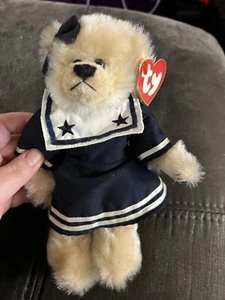 TY Beanie Baby Attic Treasures Breezy "Ahoy Mate!" - Original Etikett (Tush/Hang) - Bild 1 von 8