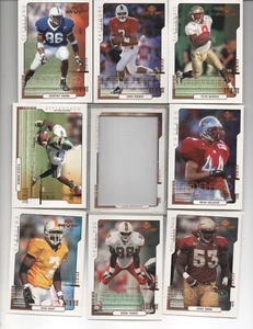 2000 Upper Deck MVP Football Complete Set #1-220 with the RARE Arrington - Picture 1 of 3