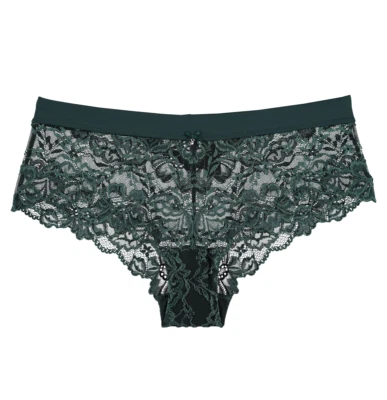 Beldona Lace Damen Slip Hipster LUXURY DESIRE - Grün - Neu