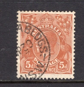 AUSTRALIA PREDECIMAL KGV COFA W/MARK VERY FINE USED.... - Picture 1 of 2