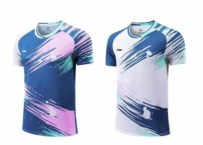 Nuevo Li-Ning Para hombres Prendas para el torso Ropa deportiva Ropa de bádminton Tenis de mesa Camisetas Foto 1 de 4