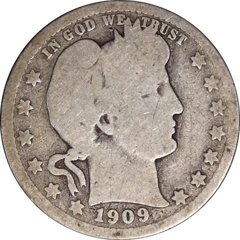 1909-O Barber Quarter Great Deals From The Executive Coin Company Cover