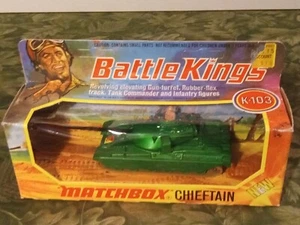 Matchbox Battle Kings K-103 Chieftain MINT in NM Box 1974 SALE! - Picture 1 of 8