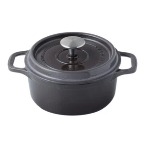 Cocotte ronde Invicta 26 cm taupe fonte 34x26.5 cm - Imagen 1 de 1