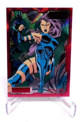 Upper Deck Marvel Allegiance 2023 Red Diamonds PSYLOCKE /49 Card # 63 - Image 1 of 2