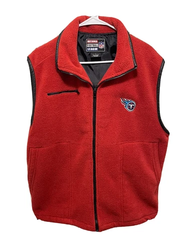 VINTAGE NFL ‘Tennessee Titans’  Embroidered Vest Sweatshirt Large Cover