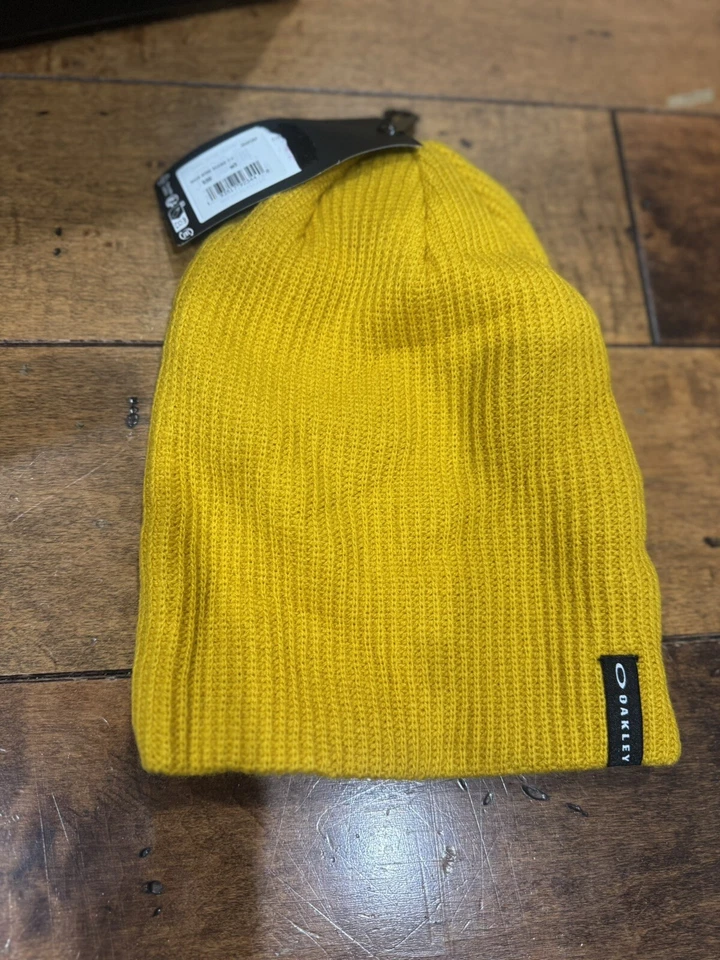 Oakley Back Bone Beanie 2.0 Amber Yellow