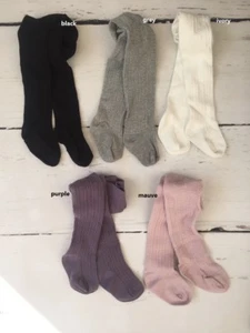 NUEVO Calcetines Bebé Niña Medias, Talla 6-12-24 mos, 2-3-4 años, Gr8 para Primavera - Imagen 1 de 6
