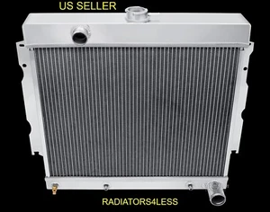 CHAMPION 3 ROW ALUMINUM RADIATOR 63-69 DODGE MOPAR CARS 22" CORE 318 360 ENGINE - Foto 1 di 3