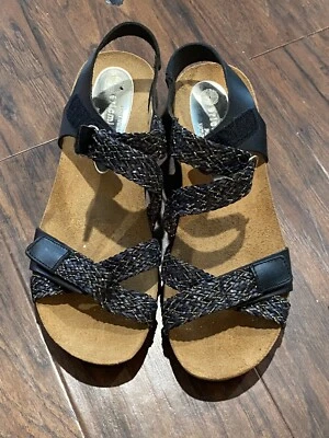 Zapatos para mujer Eric Michael Talia sandalias cuero textil correas EUR 38 Foto 1 de 4