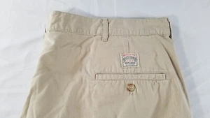 Men's POLO RALPH LAUREN Khaki Tan Chino Shorts Sz 42 (Fits 40) Classic Fit 9" - Picture 1 of 8