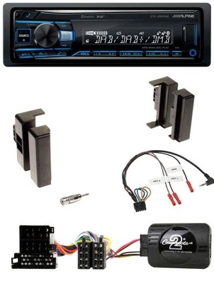 Alpine USB Bluetooth DAB Lenkrad Autoradio für Audi A4 B5 bis 99 A6 C4 bis 97 A8 - Bild 1 von 4