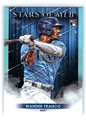 2022 Topps #SMLB-20 Wander Franco Stars of MLB RC Rookie - Image 1 of 2