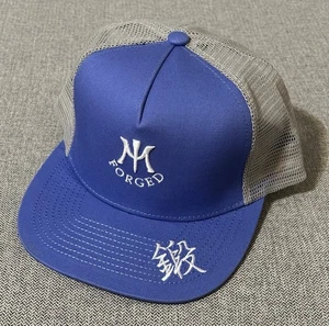 Miura Forged Golf SnapBack Trucker Hat Cap Light Blue - Picture 1 of 6