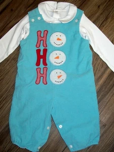 Conjunto de mameluco y body forrado muñeco de nieve para niño 12 M: XLENT con apliques de pana ~BEEHAVE~ - Imagen 1 de 4