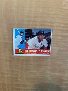 1960 TOPPS BASEBALL #419 GEORGE CROWE!! $1 SHIPPING!! - Picture 1 of 2