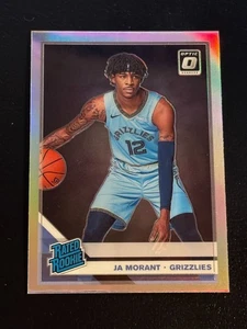 JA MORANT RC 2019-20 Panini Donruss Optic HOLO Silver Prizm Rookie #168 - Bild 1 von 2