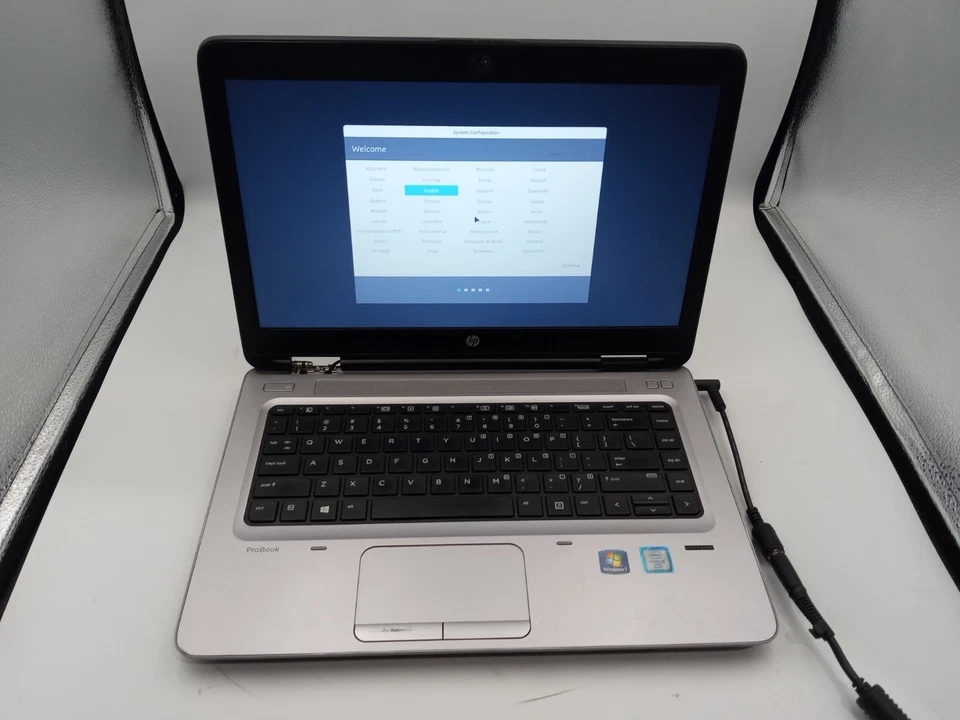HP ProBook 640 G2 14" Laptop Intel Core i5 4GB 128GB Linux - NO BATTERY -RR - Image 1 of 4