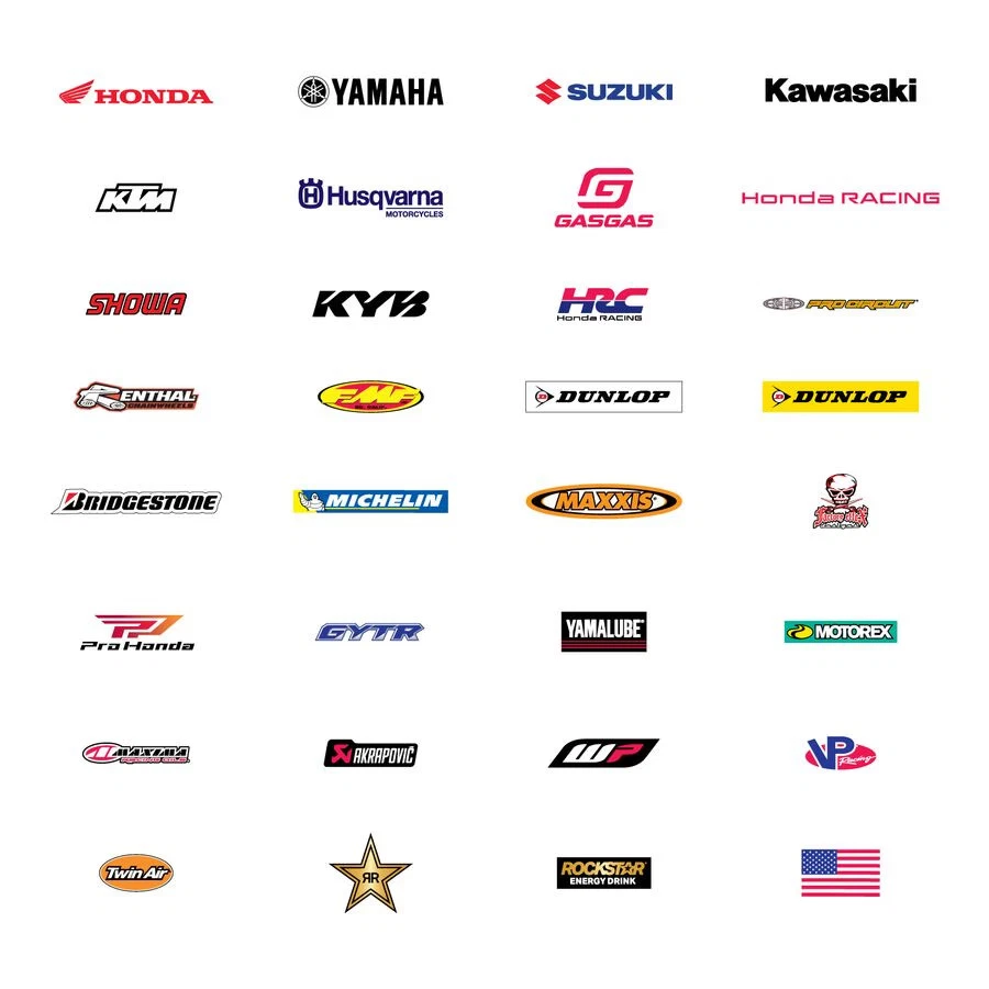 Factory Effex Stickers - 5 Pack - HRC 04-2659 - Изображение 1 из 4