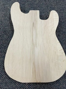 Erle 1 Stück Gitarrenkörper Rohling Zuschnitt auf "Strat" Form #3123 - Bild 1 von 3