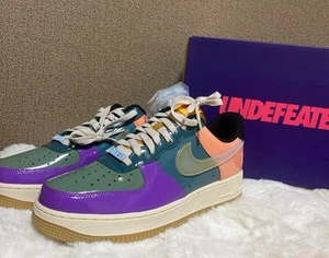 Size 10 - Nike Air Force 1 Low x Undefeated Celestine Blue DV5255-500 DS OG BOX - Picture 1 of 7