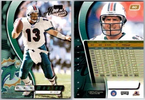 2000 Playoff Absolute DAN MARINO Base Card #80 Miami Dolphins HOF - Picture 1 of 1