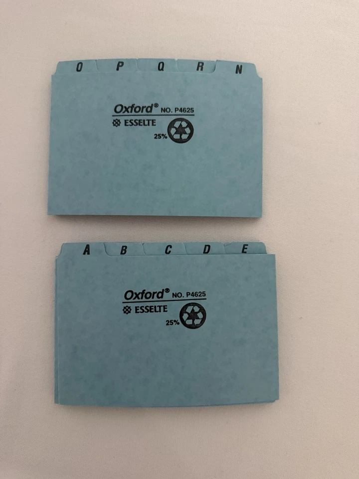 Oxford A-Z Dividers - Image 1 of 1