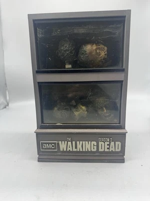 The Walking Dead Season 3 Limited Edition Blu Ray 5 Disc & Zombie Head Fish Tank - Image 1 of 4