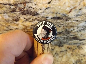 1930er-40er Jahre "VOTE For PHILLIP MORRIS" 1" Pinback  - Bild 1 von 5