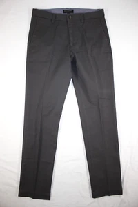 Banana Republic Emerson Chino Pants Cotton Stretch Dark Gray Men's Size 30x32 - Picture 1 of 10