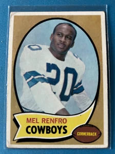 1970 Mel Renfro Topps #45 Dallas Cowboys EX J28 - Foto 1 di 2