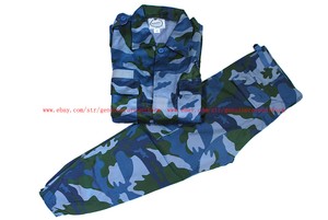 Rare Genuine Sierra Leone National Gendarmerie African Camouflage Uniforms