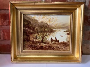 Charles Wyatt Warren signiert Original Ölgemälde " Lakeland Dusk" Landschaft - Bild 1 von 13
