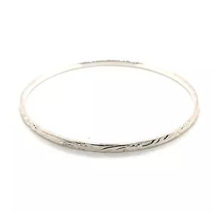 925 Sterling Silber Damen eleganter Armreif Armband Gr. 8 - Bild 1 von 3