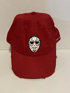 Jason Mask Distressed Adjustable Hat Cap Field Grade Cereal Killers - Picture 1 of 4