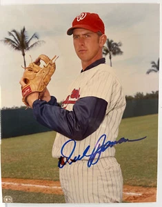 Dick Bosman 1969 Washington Senators SIGNED 8x10 Color Photo - Picture 1 of 2