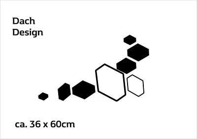 Renault Sport RS Dach Aufkleber / Design 1 für Megane, Clio, Twingo e.c.t - Bild 1 von 4
