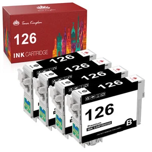 Tinta 4 piezas para Epson Workforce 435 520 545 635 645 WF-3520 WF-3530 WF-3540 WF-7010 - Imagen 1 de 6