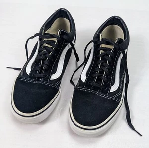 Vans Sneaker Schuhe Herren 6,5 Damen 8 Old Skool SK8 Skate schwarz niedrig Wildleder Canvas - Bild 1 von 11