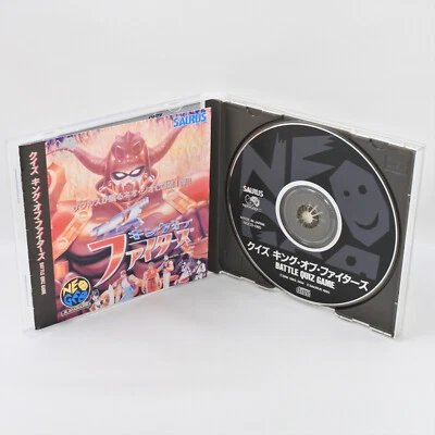 QUIZ KING OF FIGHTERS Neo Geo CD SNK 3016 nc - Image 1 of 4