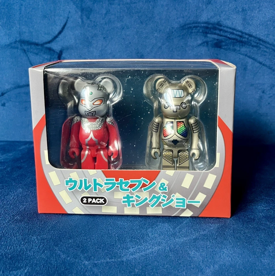 Juguete Ultraman Bearbrick Ultraseven y King Joe Medicom - Paquete de dos Foto 1 de 4