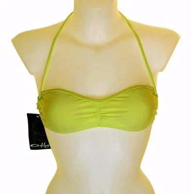 Top de biquíni feminino Oakley de plástico novo com etiquetas Xsmall 32"-33" novo Midori - Imagem 1 de 2