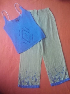 elegantes Sommer Ensemble Gerry Weber / Jones Strick - Top Hose Gr. 36  - Bild 1 von 11